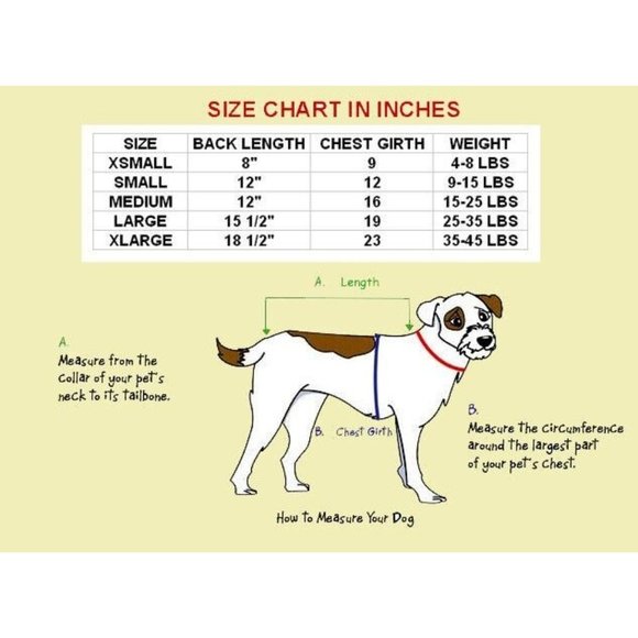 Kool Tees Dog Shirt Medium Orange and White Stripe with Watermelon - Picture 3 of 3